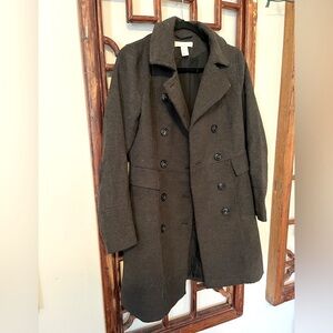 H&M Gray Pea Coat